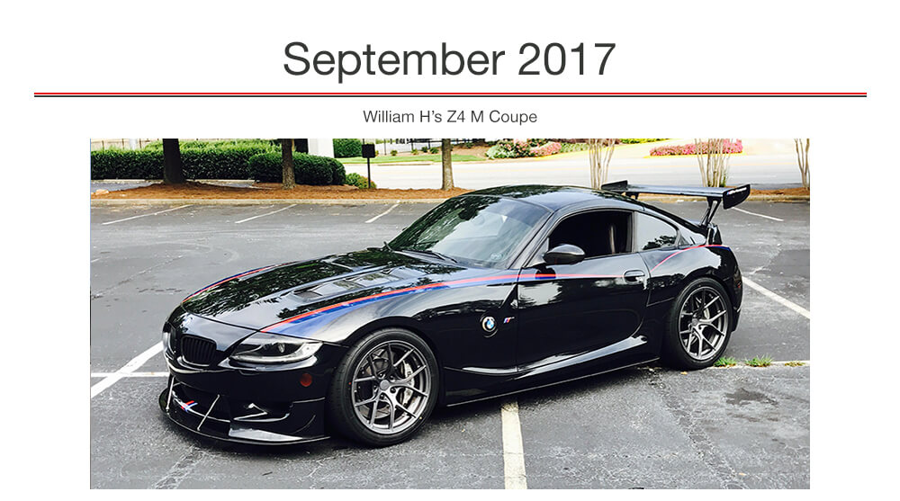 AKG Performance Parts William's Z4M Car of the Month